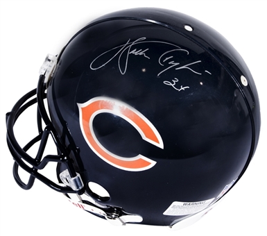 Walter Payton Autographed and Inscribed "34" Chicago Bears Helmet (PSA/DNA)